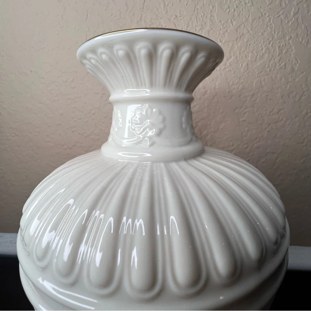 Vintage Lenox Athenian Vase | Neoclassical Acanthus & Palmette Relief